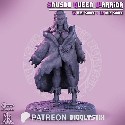 Amazonian Warrior Queen Miniature | Jigglystix