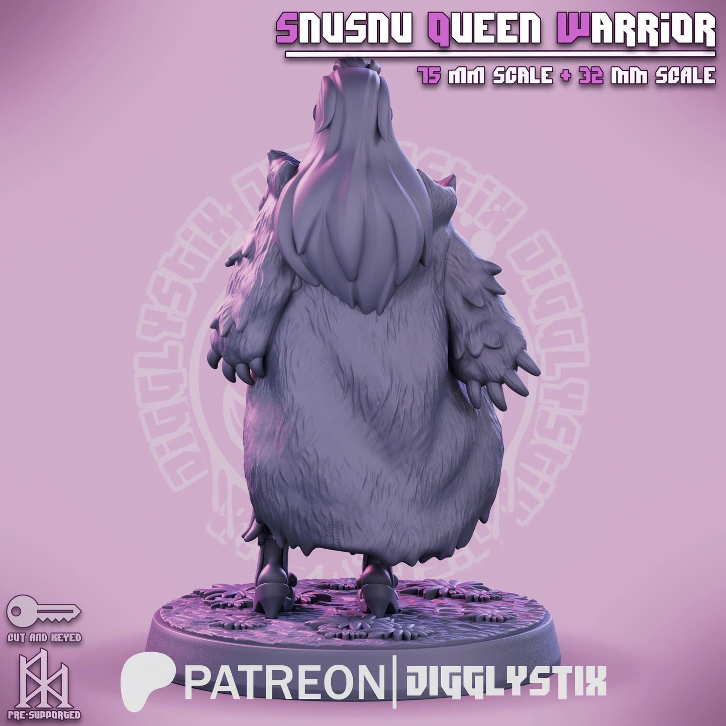 Amazonian Warrior Queen Miniature | Jigglystix