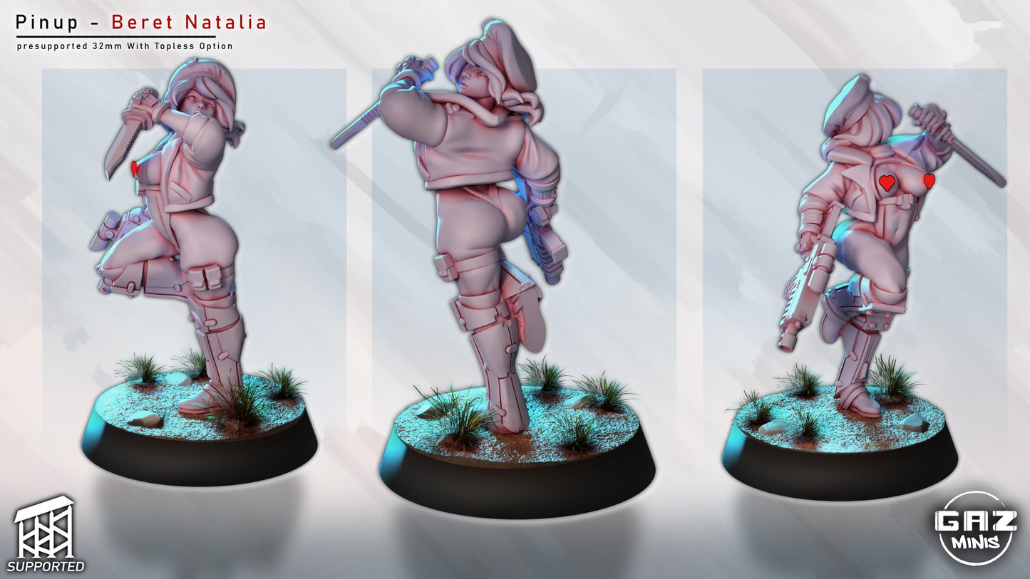 Soldier Girl Beret Natalia | Gaz Minis