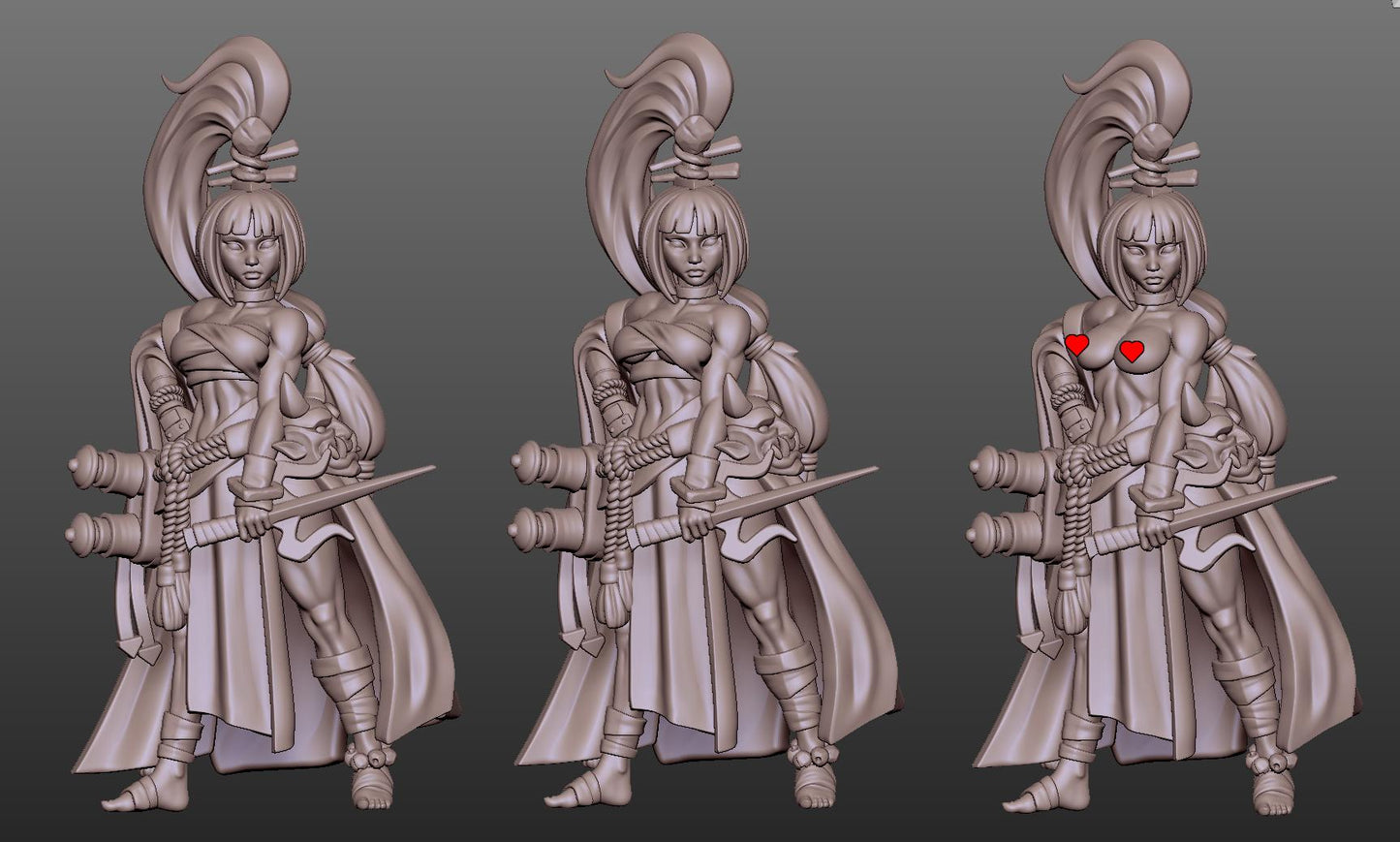Rin Shadowdancer - Ninja Miniature | Gaz Minis