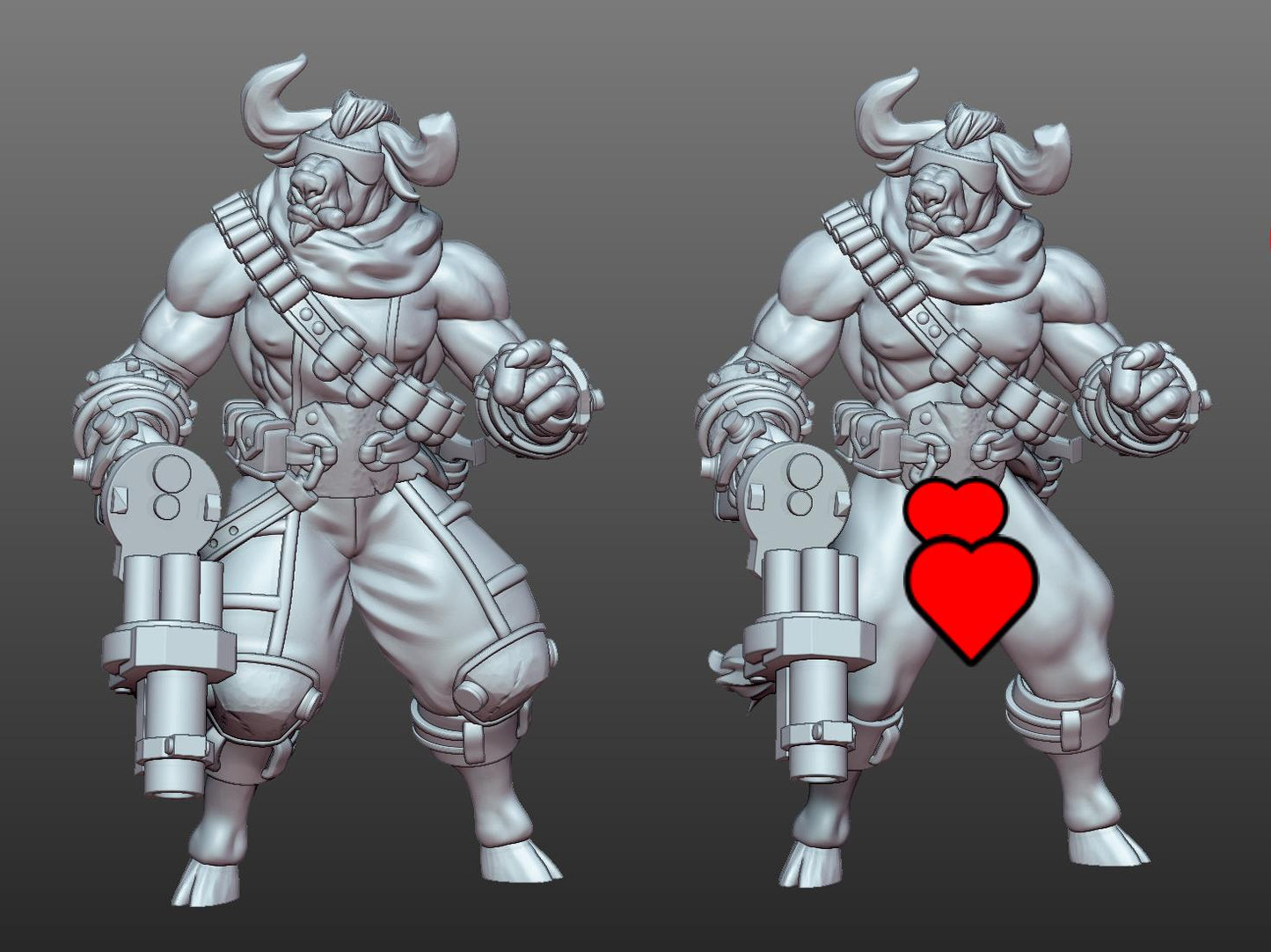 Brax Ironblast - Minotaur Miniature | Gaz Minis