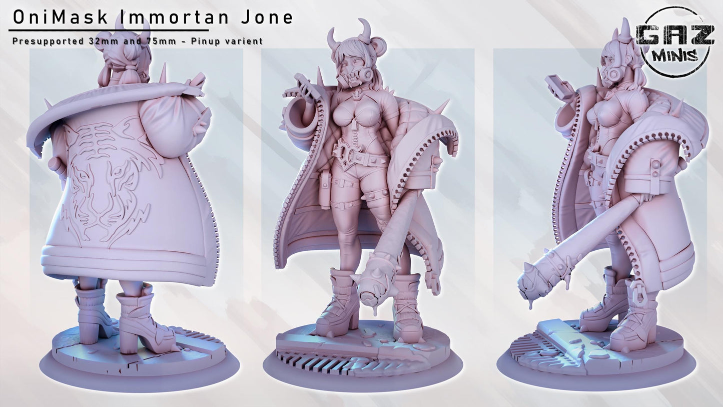 Oni Immortan Jone Miniature | Gaz Minis