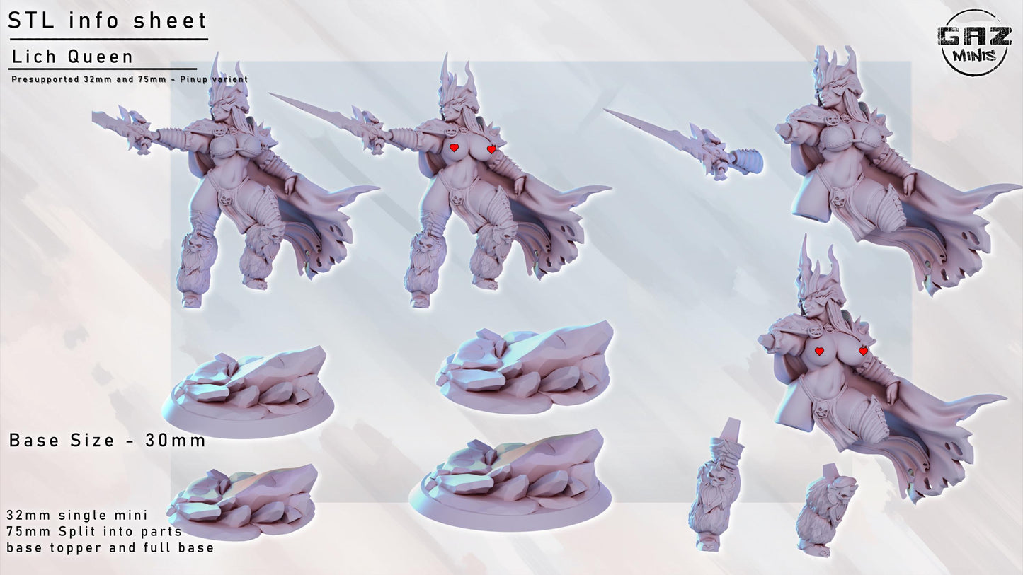 Lich Queen Miniature | Gaz Minis