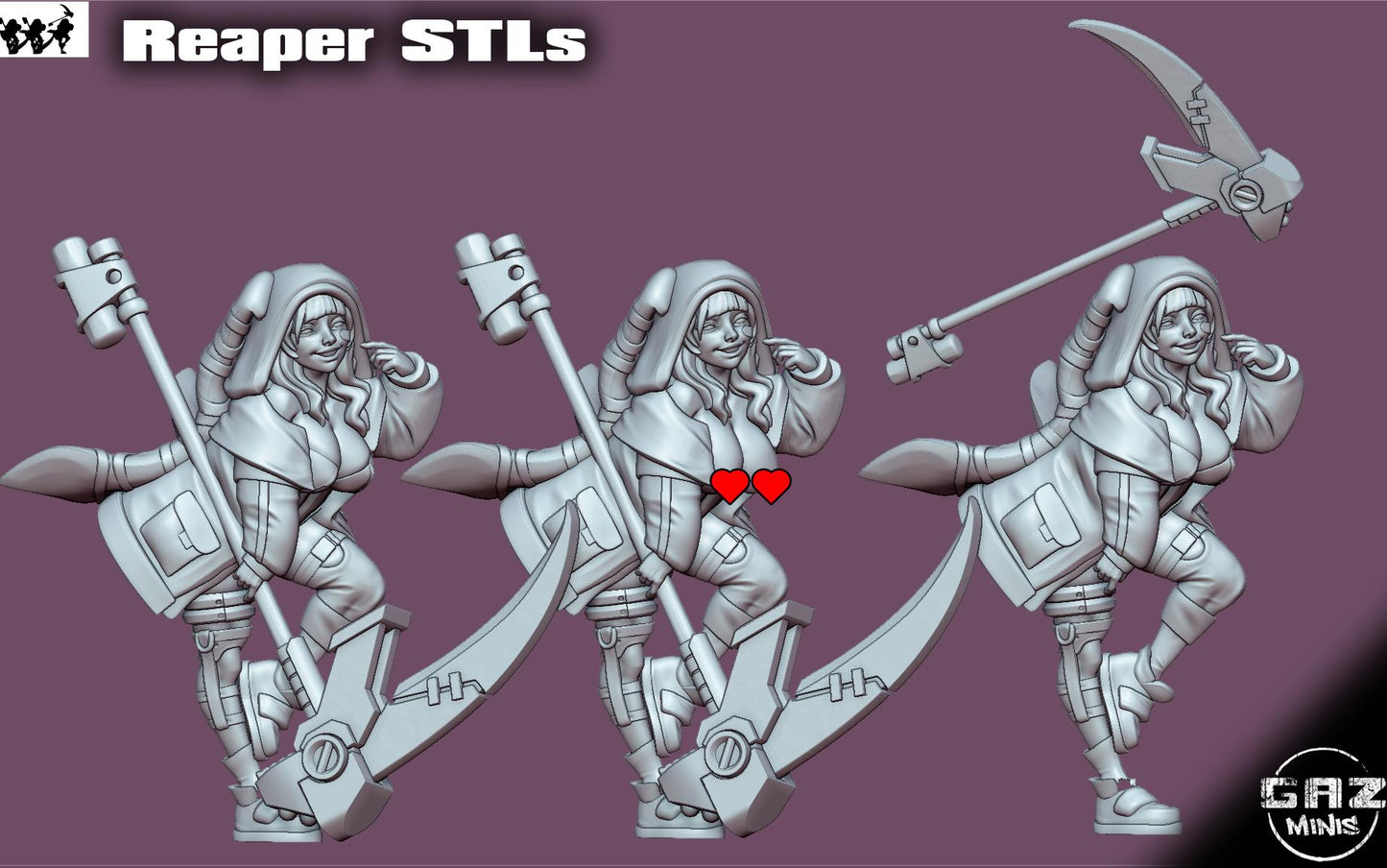 Reaper Lina Miniature | Gaz Minis