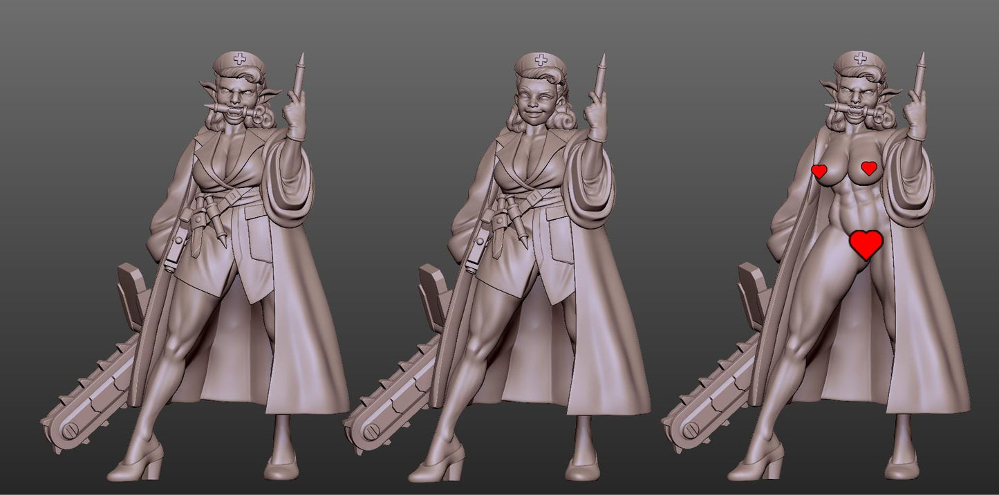 Zorgra Bloodmender - Orc Medic Miniature | Gaz Minis