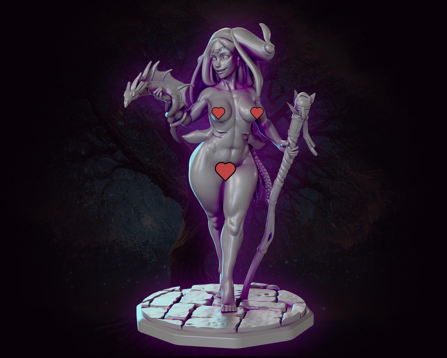 Sea Mage Ula Miniature | Gaz Minis