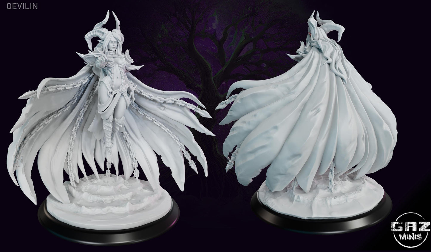 Devilin Witch Queen Miniature | Gaz Minis
