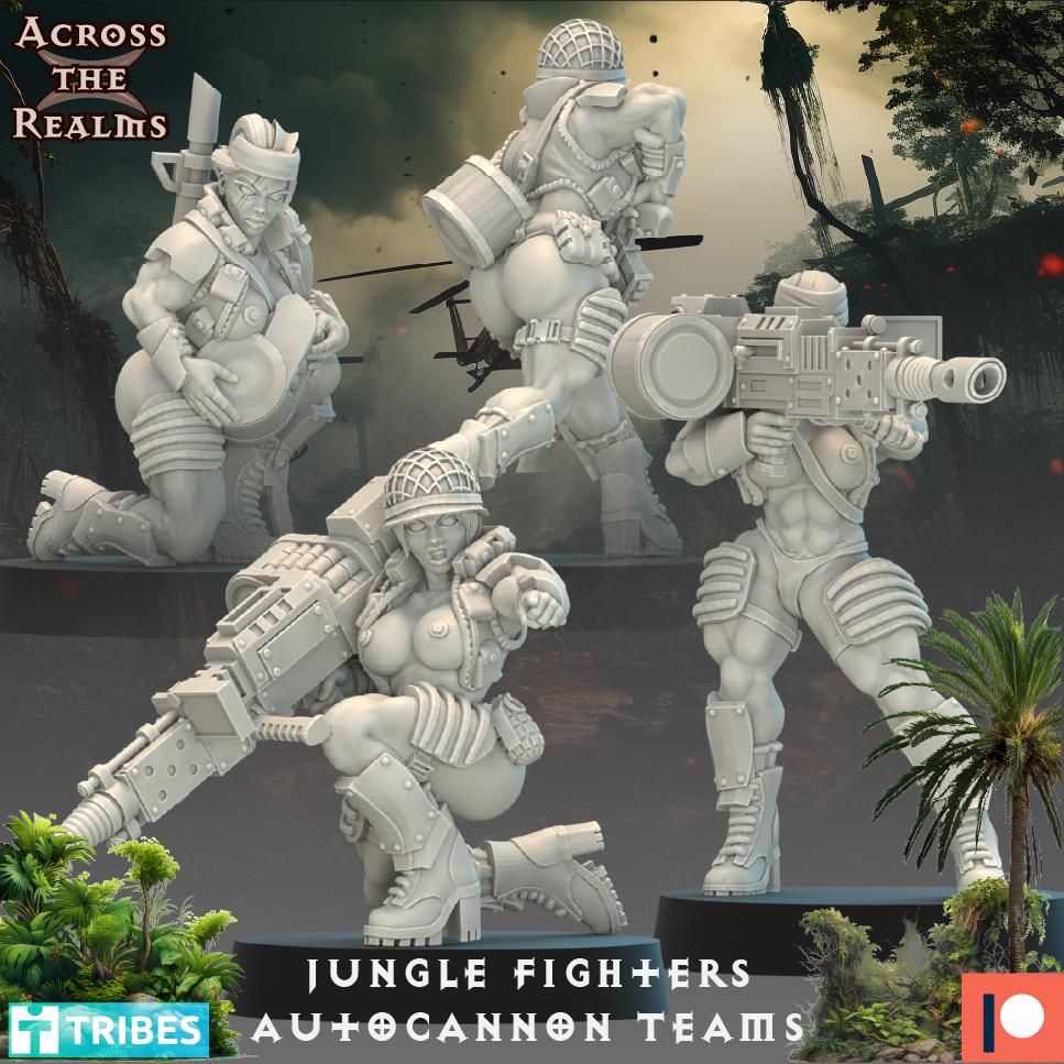 Jungle Fighter Autocannon Team | Across the Realms