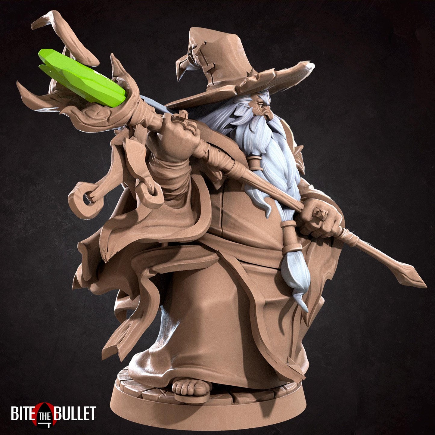 Myrmic Emrys, the Chunky Wizard Miniature | Bite the Bullet