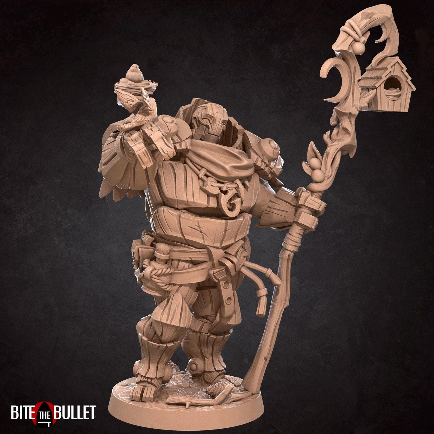 Warforged Druid Miniature | Bite the Bullet