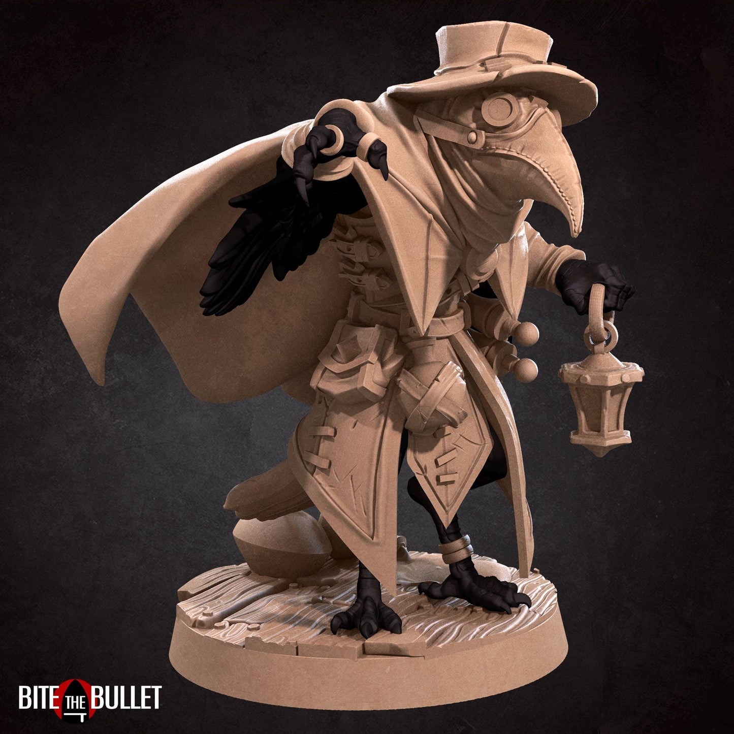Jen, the Kenku Alchemist Miniature | Bite the Bullet