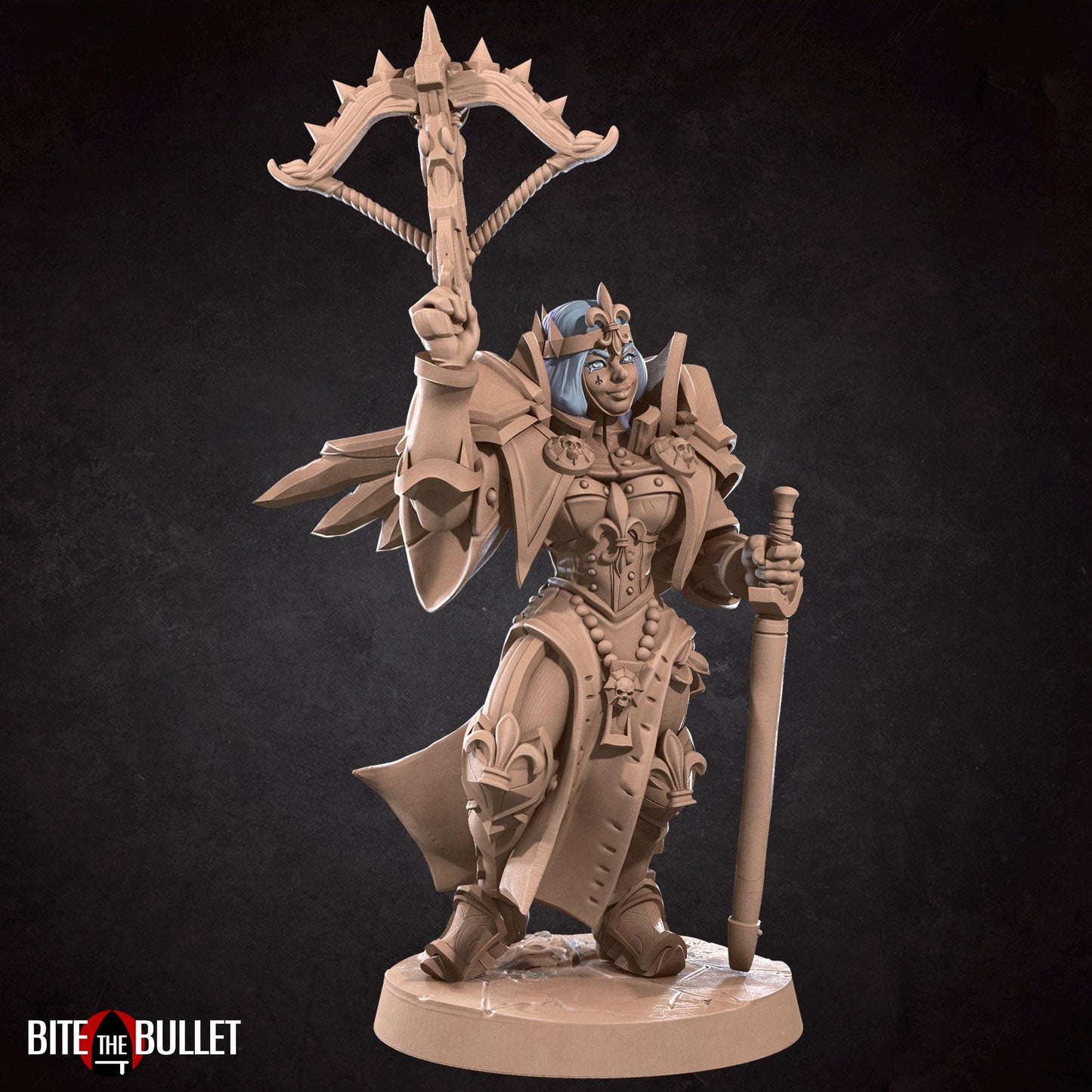 War Sister Support Cleric Miniature | Bite the Bullet