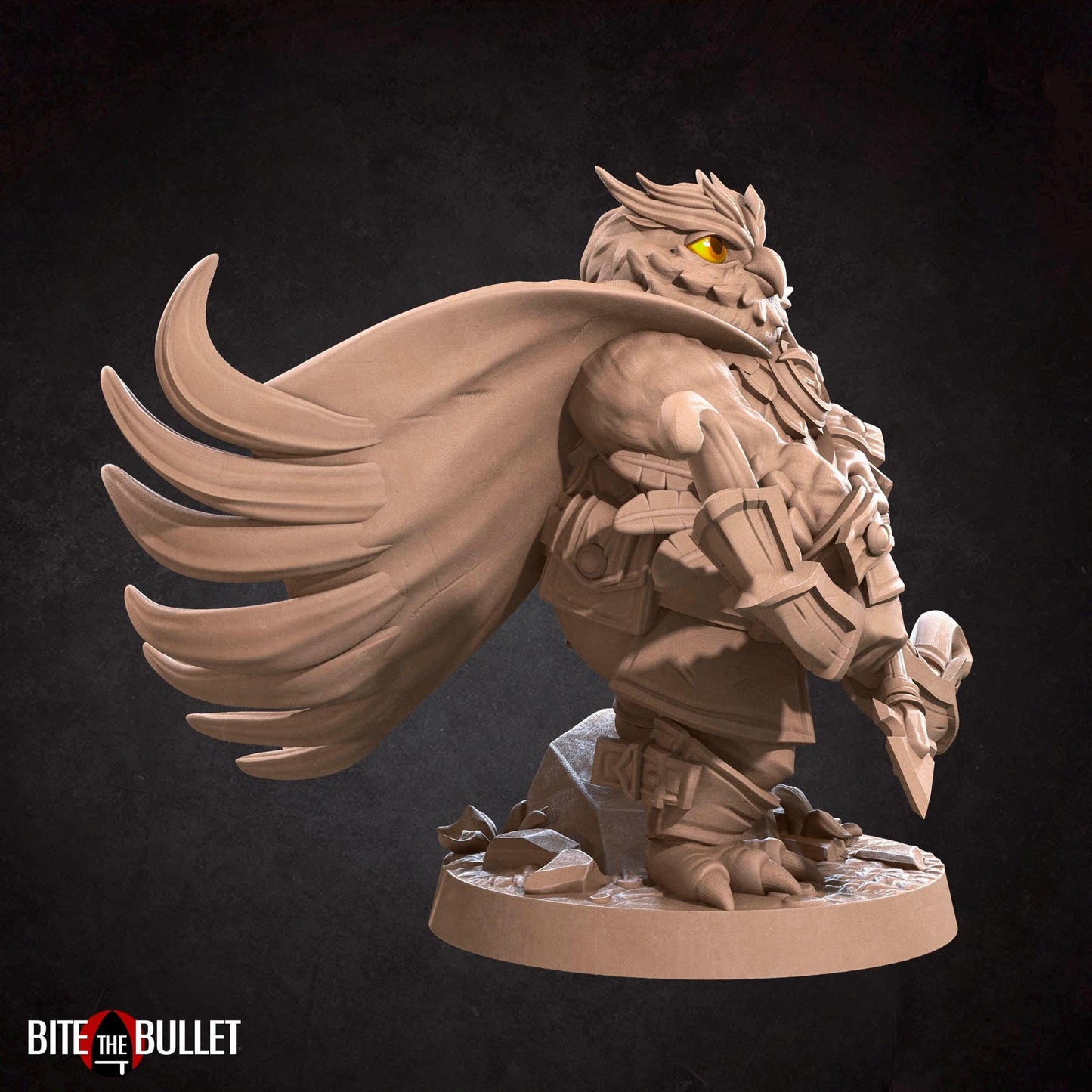 Owlfolk Ranger Miniature | Bite the Bullet