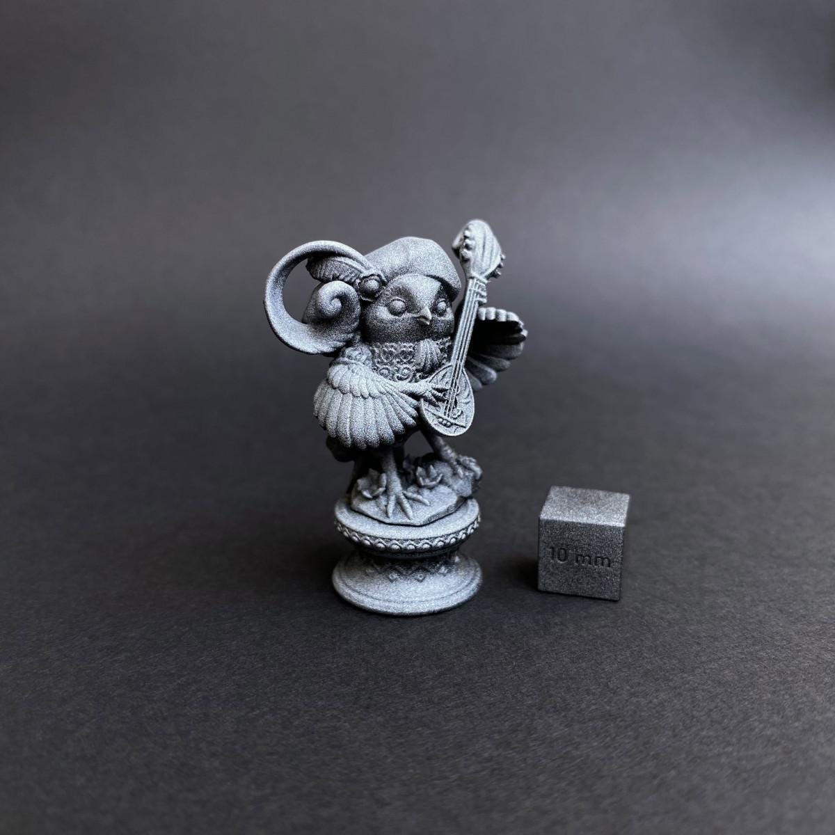 Bird Bard | Tabletop Miniature | Pepunki Creatures