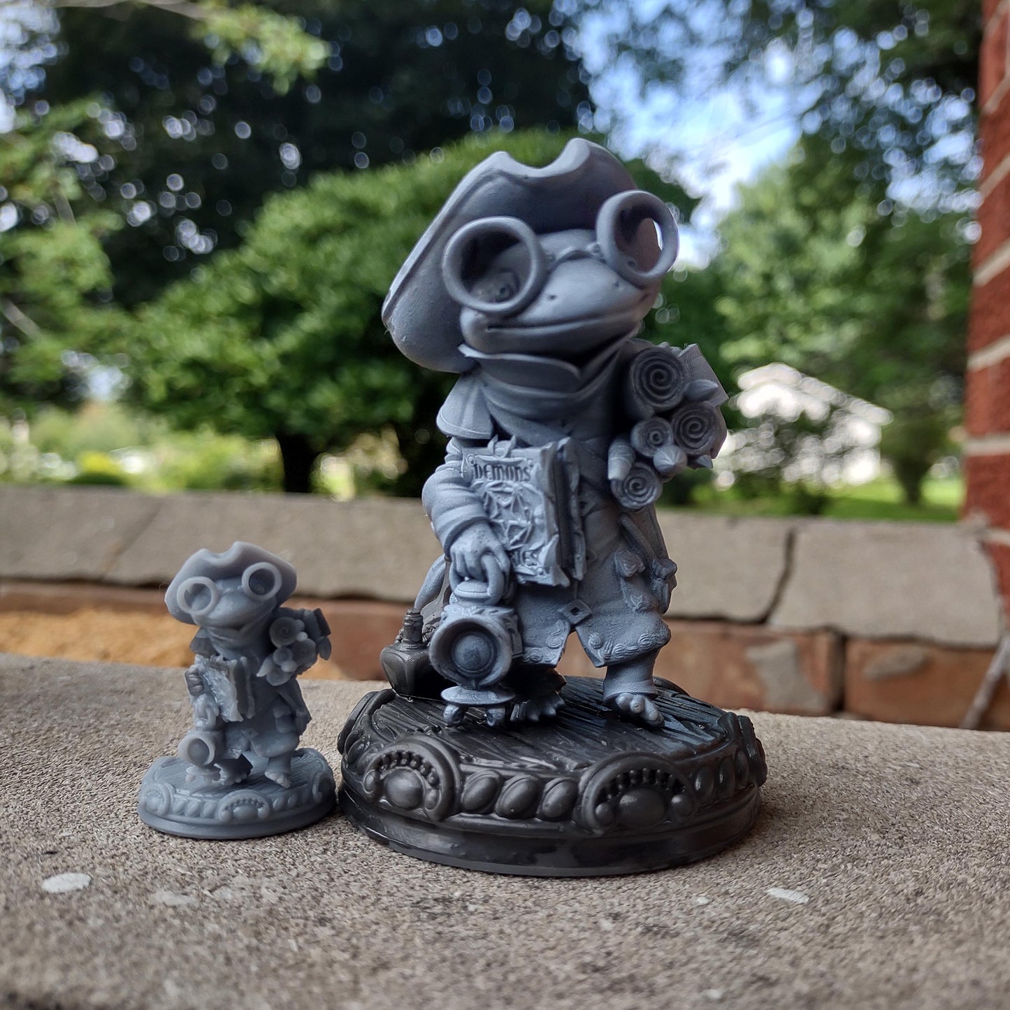 John Newt, the Scientist | Tabletop Miniature | Pepunki Creatures