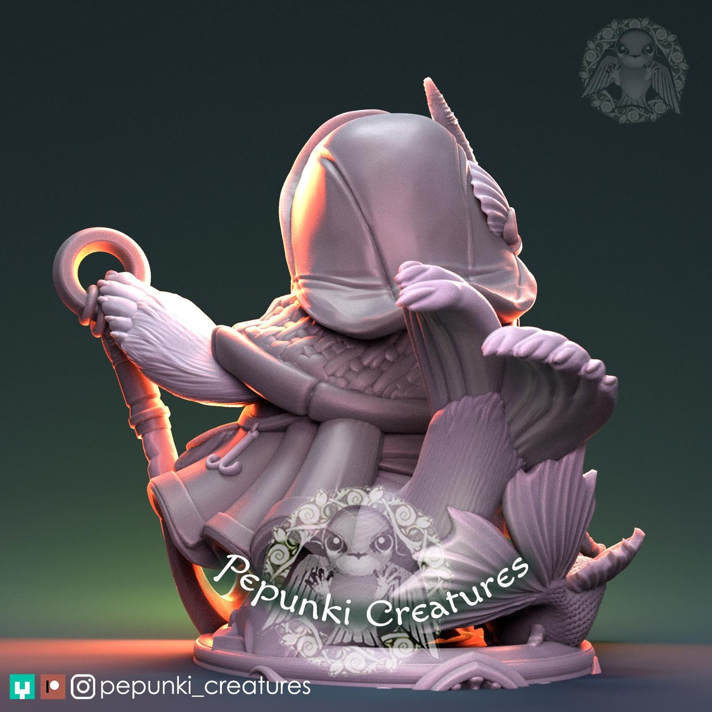 Sailor Seal | Tabletop Miniature | Pepunki Creatures