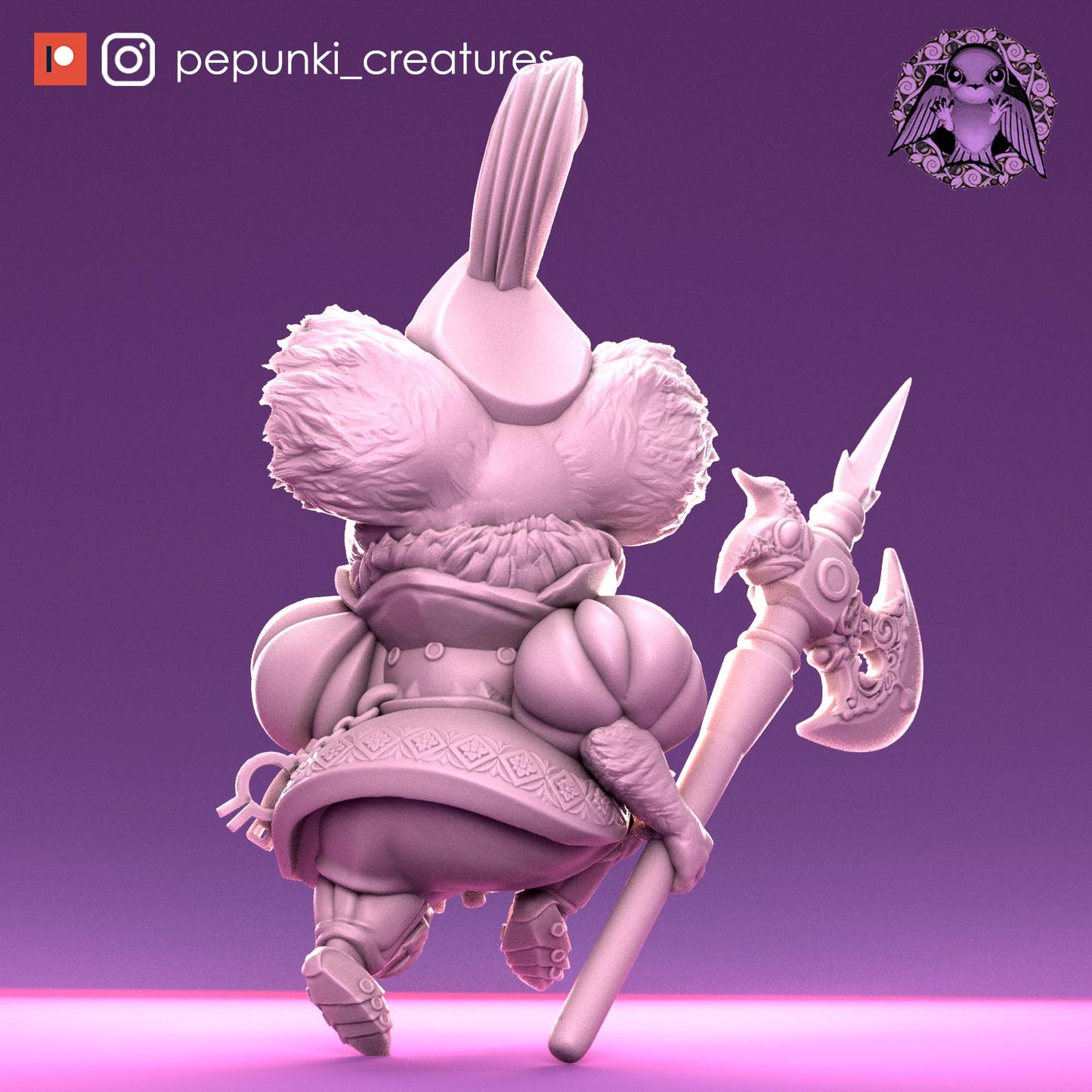Koala Guard | Tabletop Miniature | Pepunki Creatures