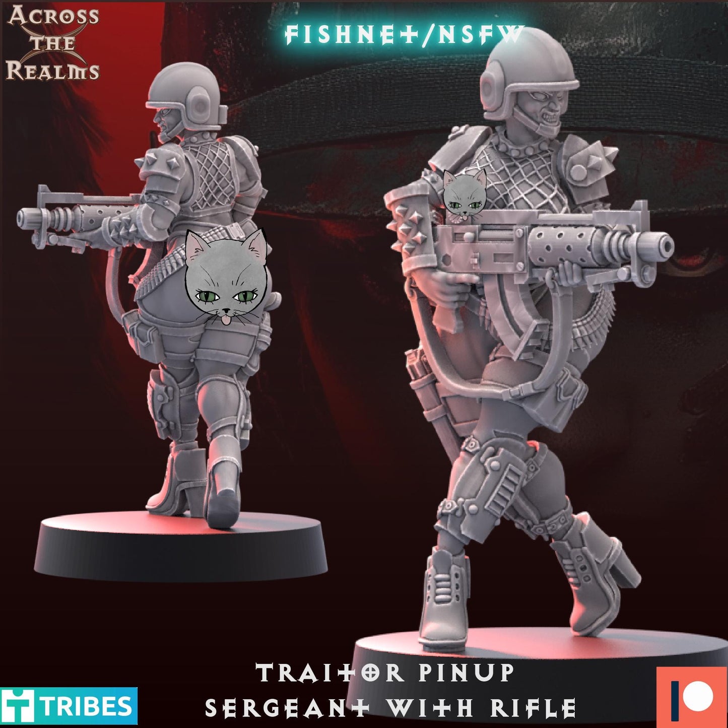 Saboteur Sargeant with Rifle | Across the Realms