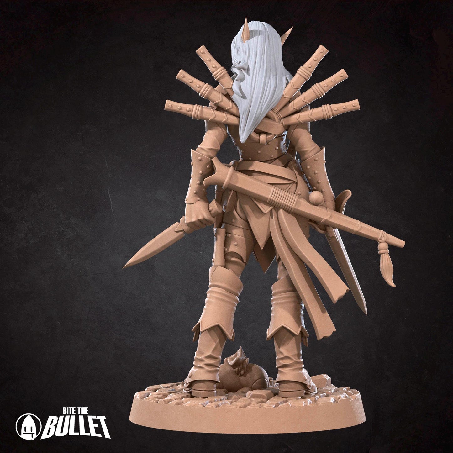 Elf Rogue Miniature | Bite the Bullet