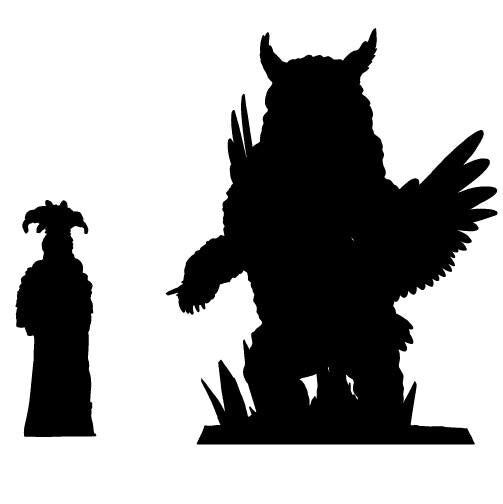 Owlbear Beast | Bite the Bullet Miniatures