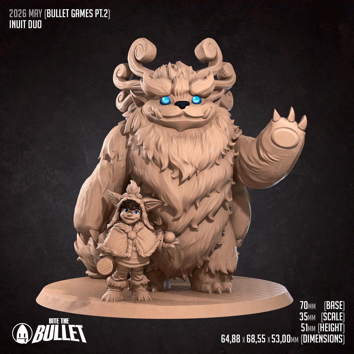 Inuit Duo Miniature | Bite the Bullet