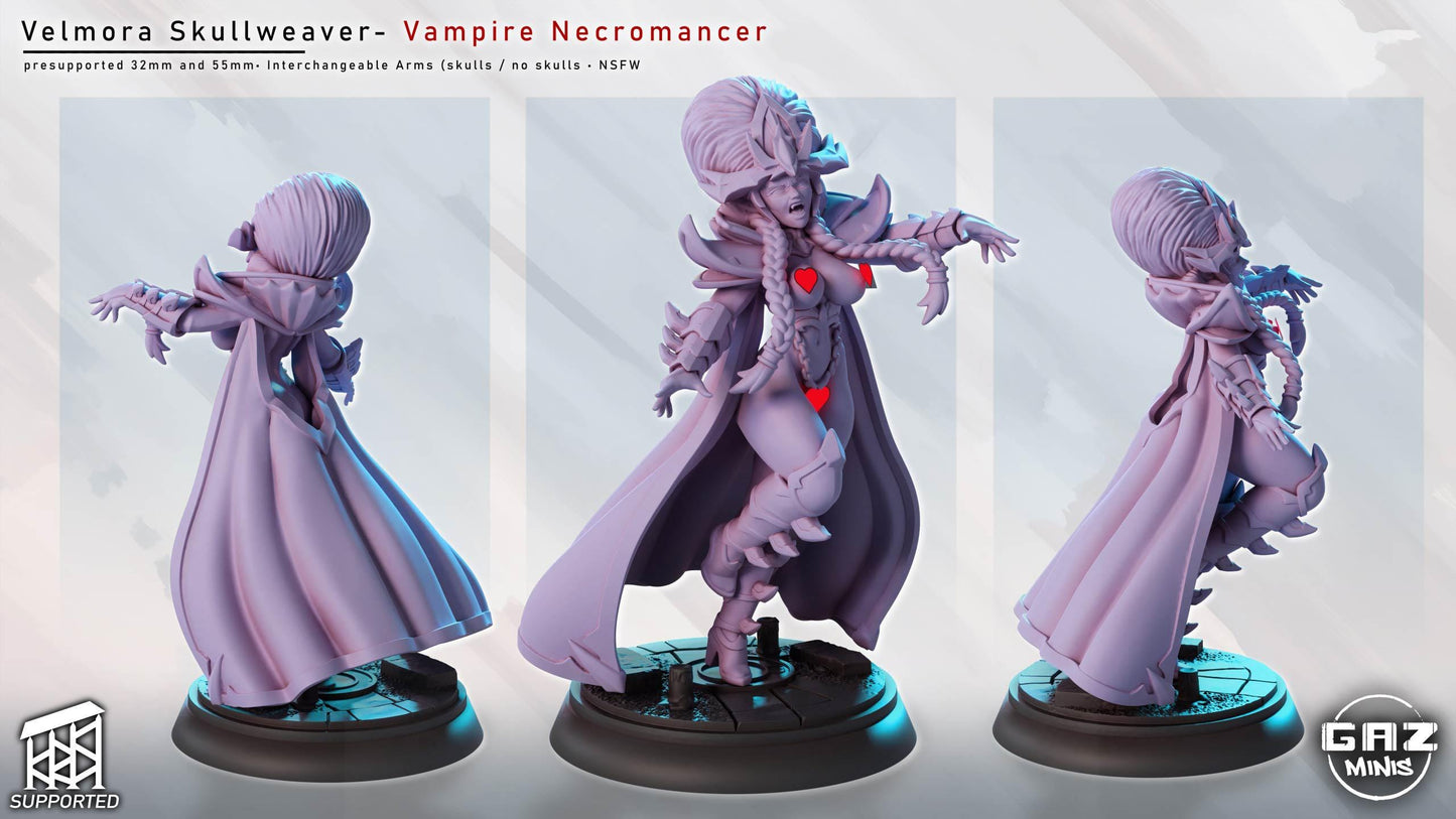 Velmora Skullweaver - Vampire Necromancer | Gaz Minis