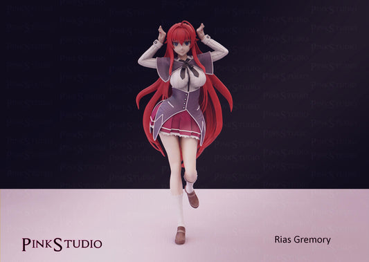 Devil Girl Model Kit | 3D Resin Printed Figurine | Pink Studio