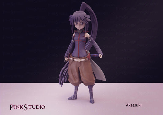 Assassin Tracker Girl Model Kit | 3D Resin Printed Figurine | Pink Studio