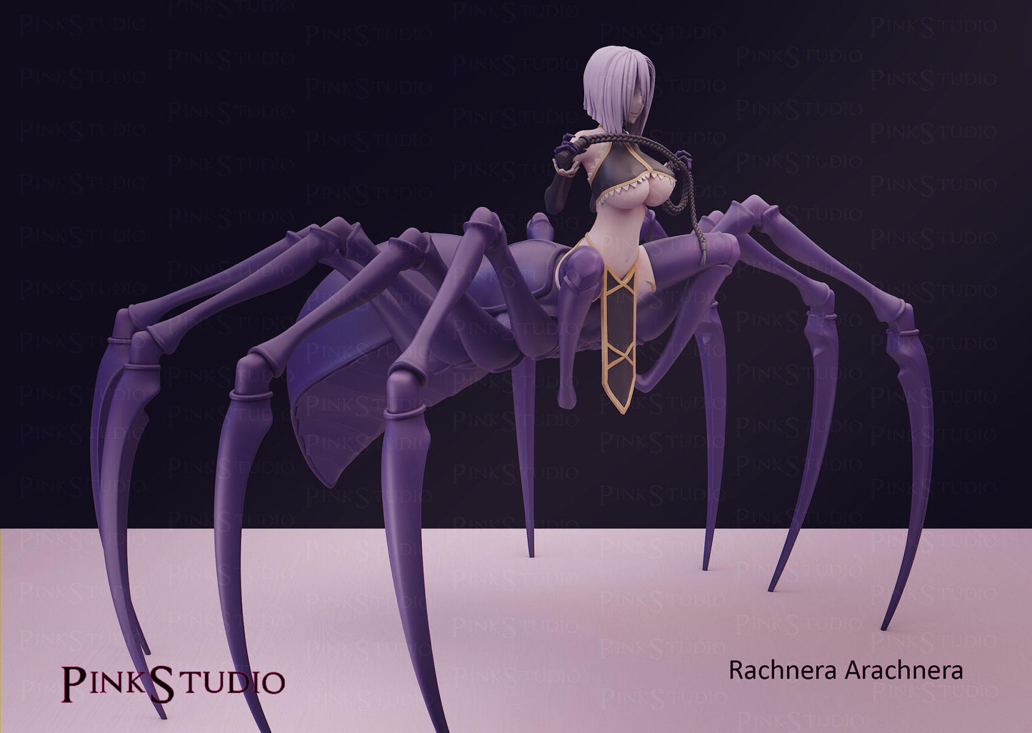 Spider Girl Model Kit | 3D Resin Printed Figurine | Pink Studio