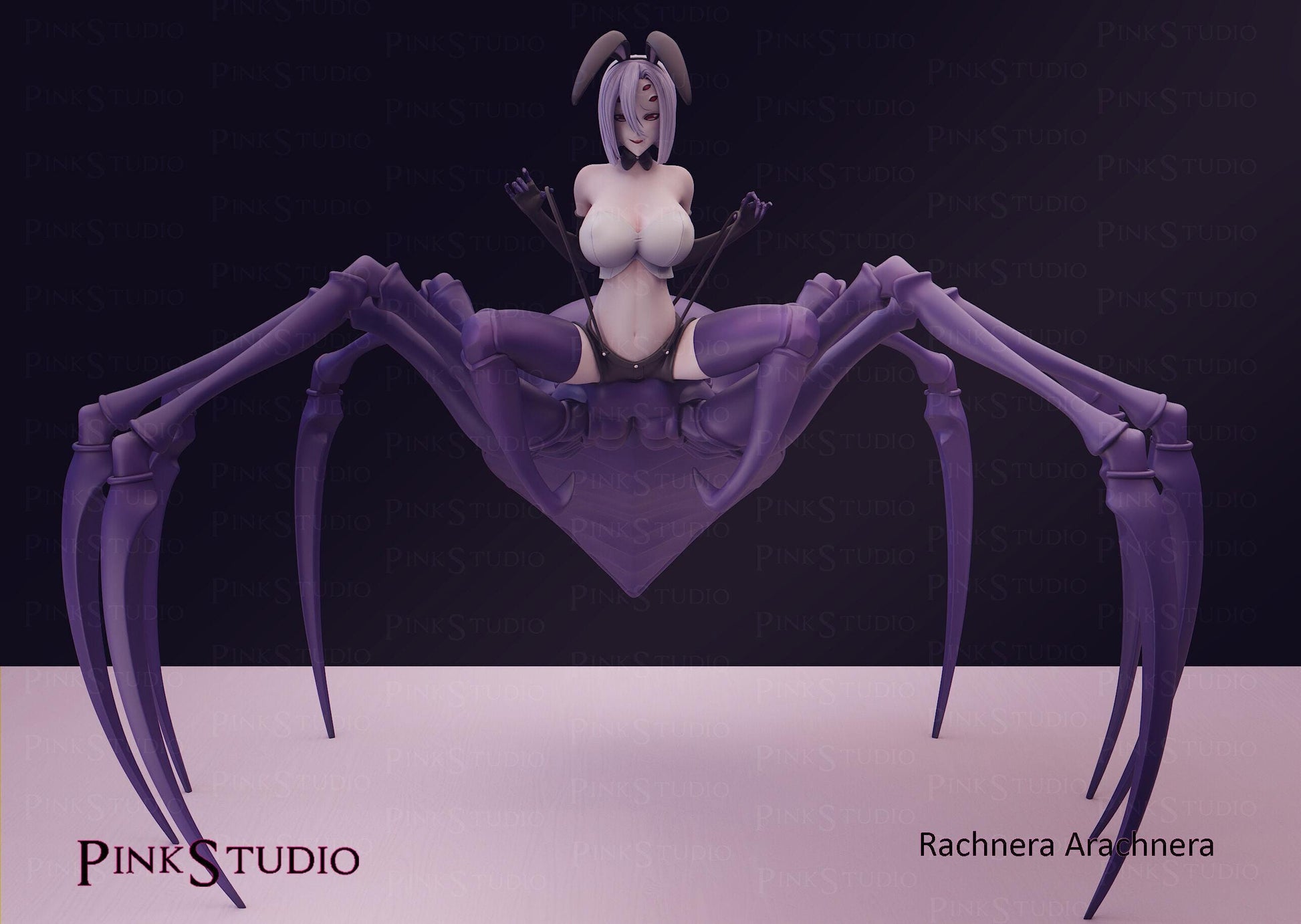 Spider Girl Model Kit | 3D Resin Printed Figurine | Pink Studio