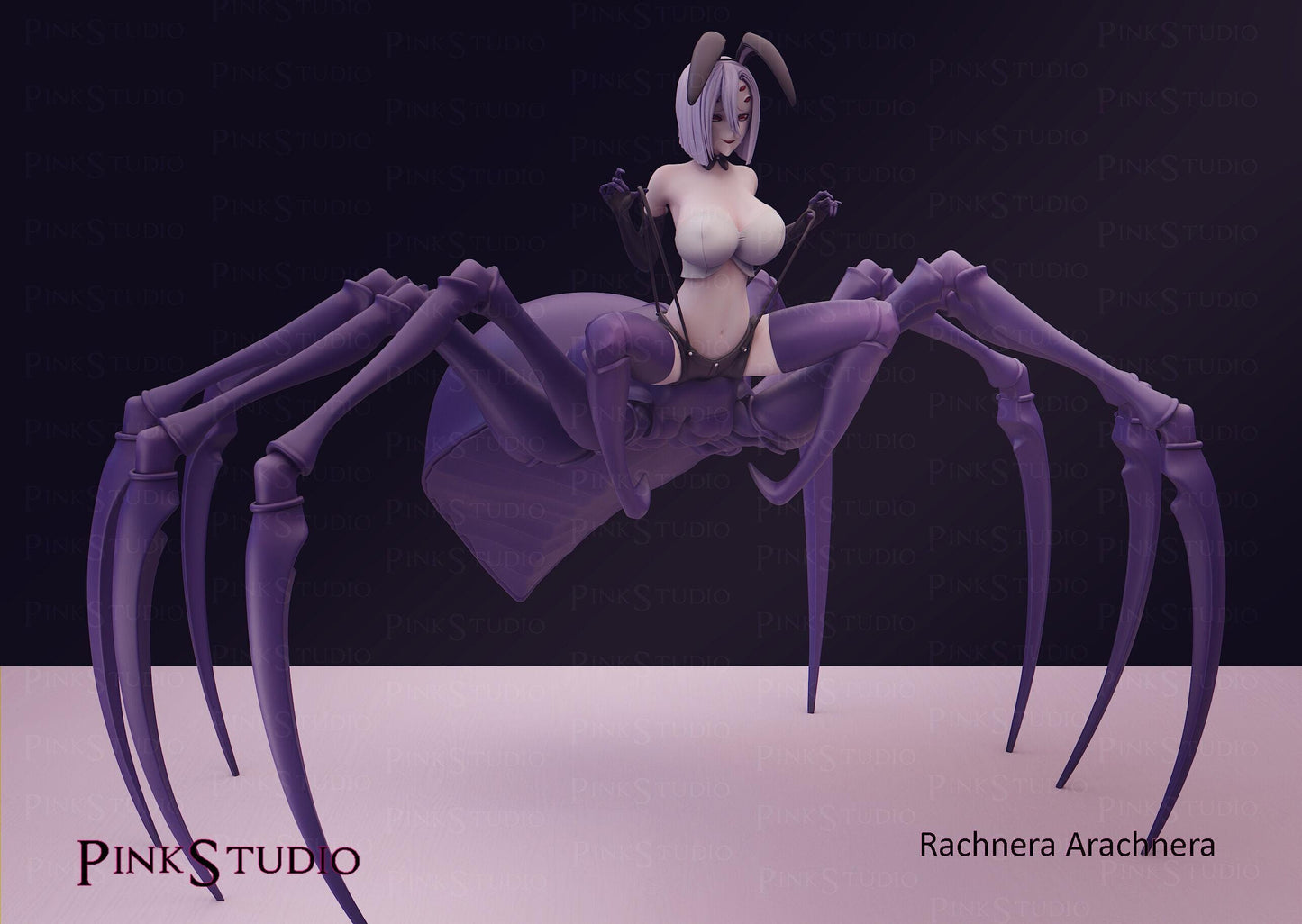 Spider Girl Model Kit | 3D Resin Printed Figurine | Pink Studio