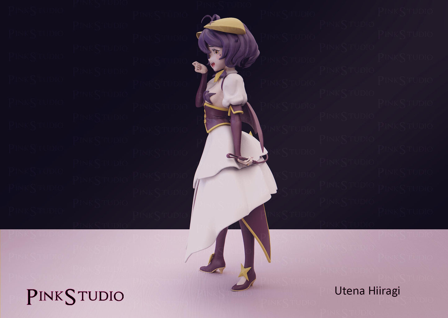 Magical Girl Model Kit | 3D Resin Printed Figurine | Pink Studio