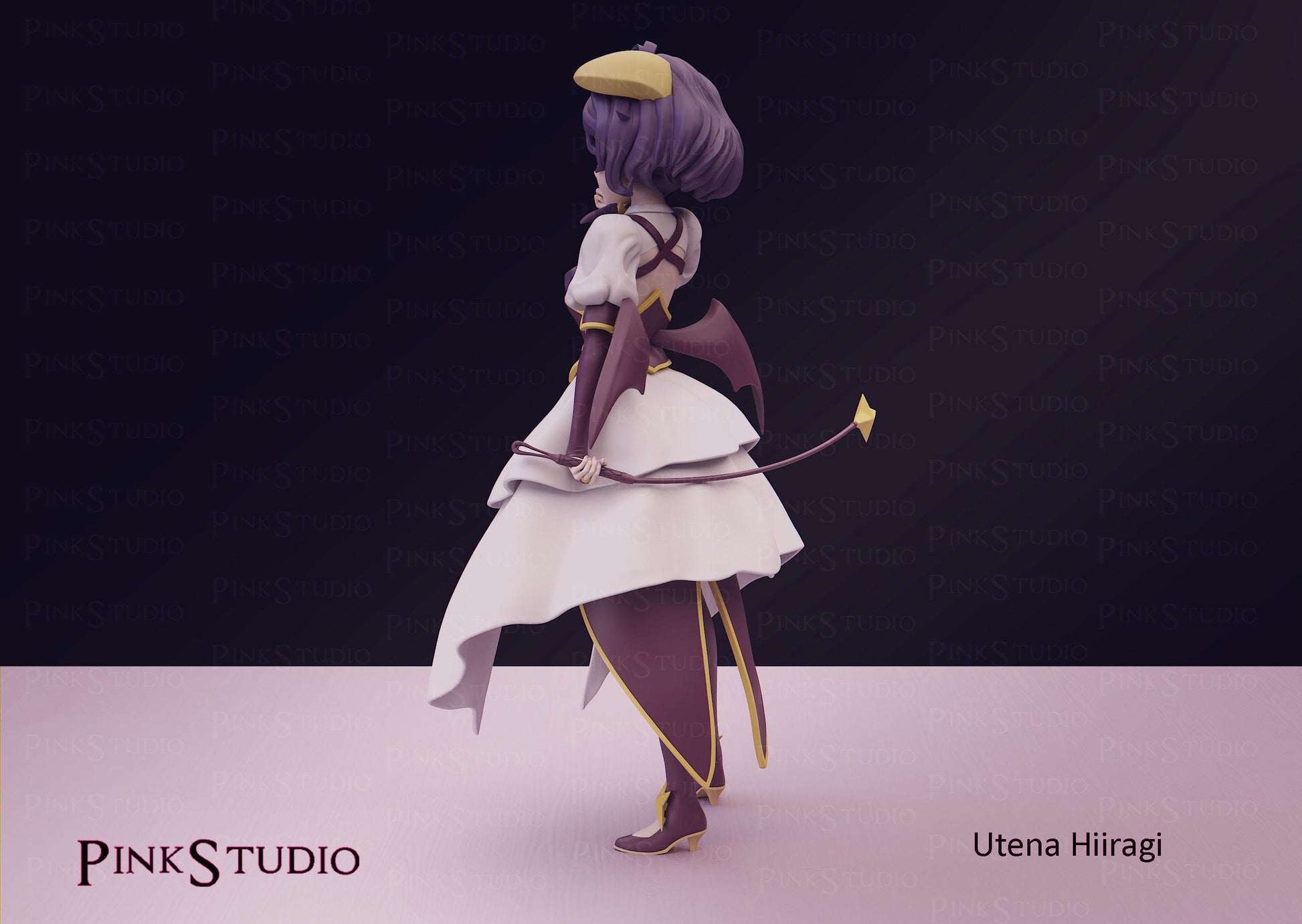 Magical Girl Model Kit | 3D Resin Printed Figurine | Pink Studio