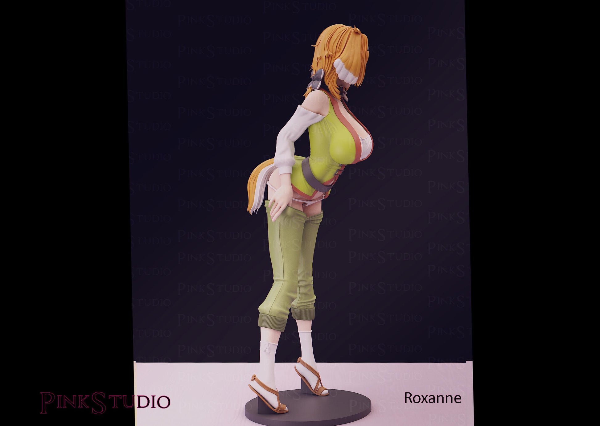 Labyrinth of Another World Inspired Roxanne Model Kit | 3D Resin Printed Figurine | Pink Studio