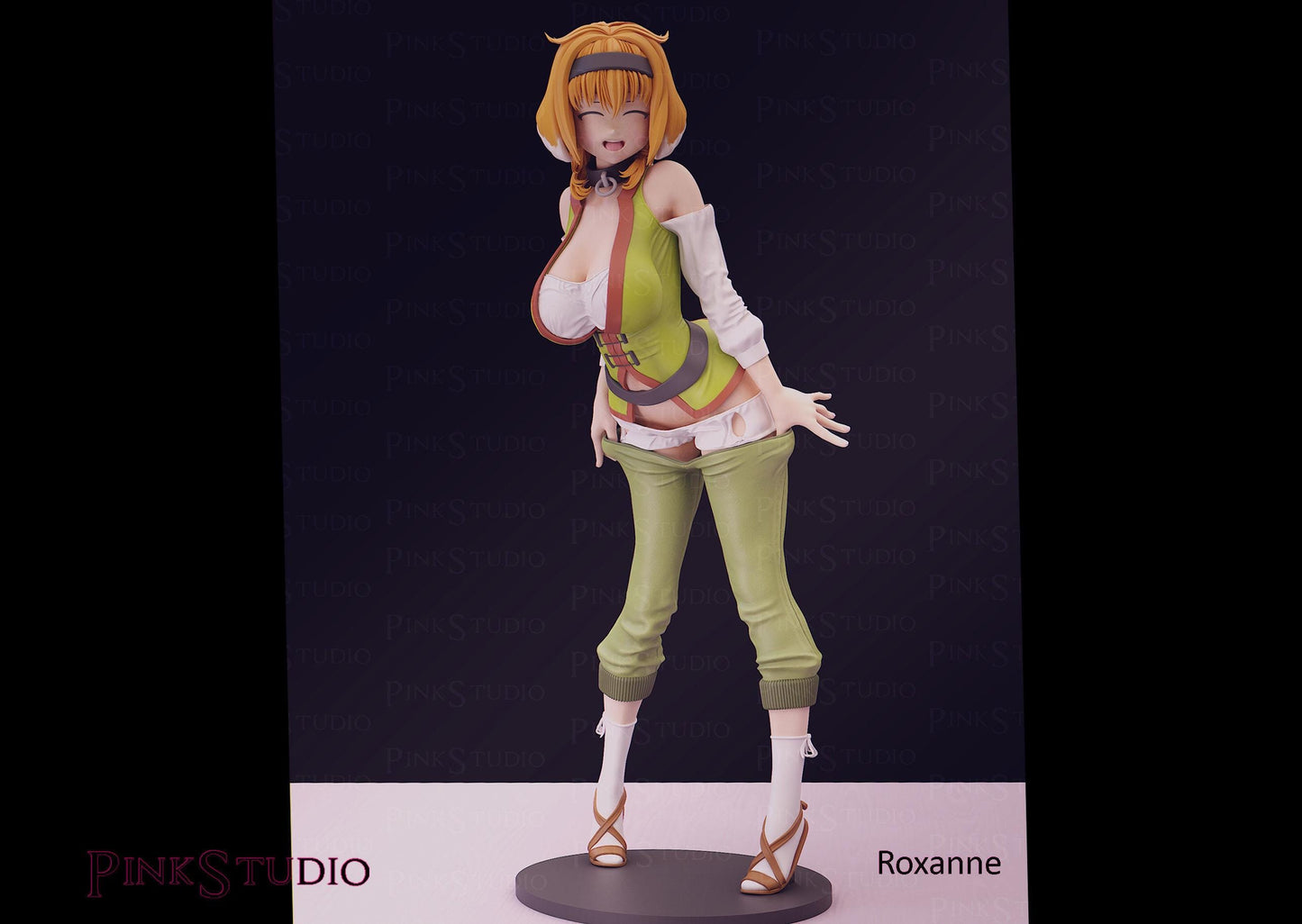Labyrinth of Another World Inspired Roxanne Model Kit | 3D Resin Printed Figurine | Pink Studio