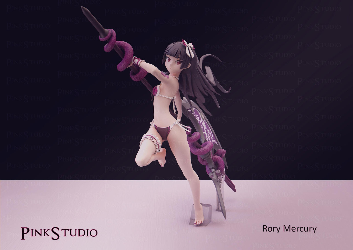 Goddess Model Kit | 3D Resin Printed Figurine | Pink Studio