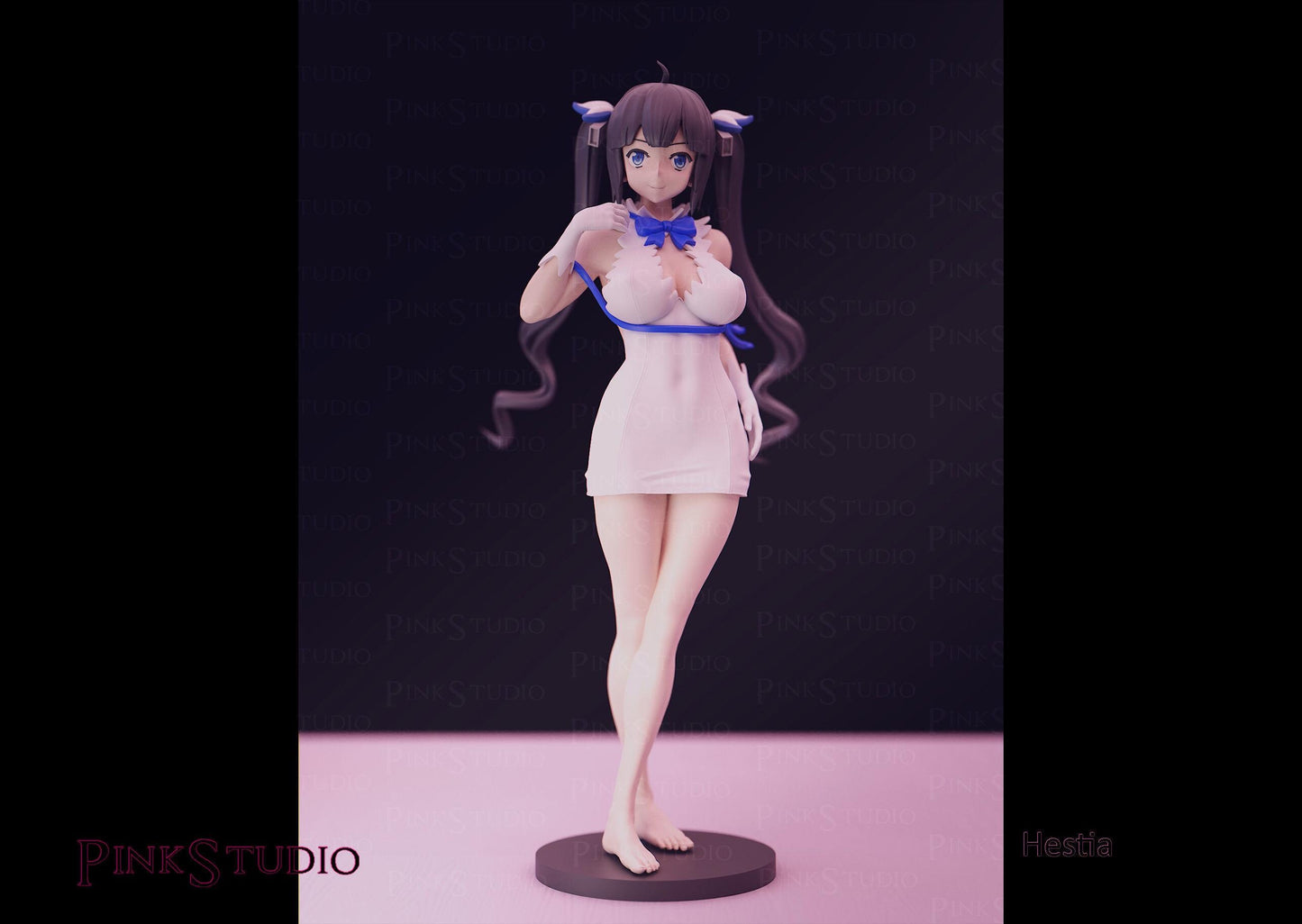 Goddess Girl Model Kit | 3D Resin Printed Figurine | Pink Studio