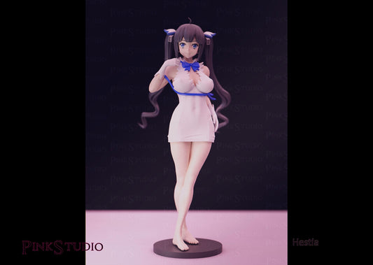 Goddess Girl Model Kit | 3D Resin Printed Figurine | Pink Studio