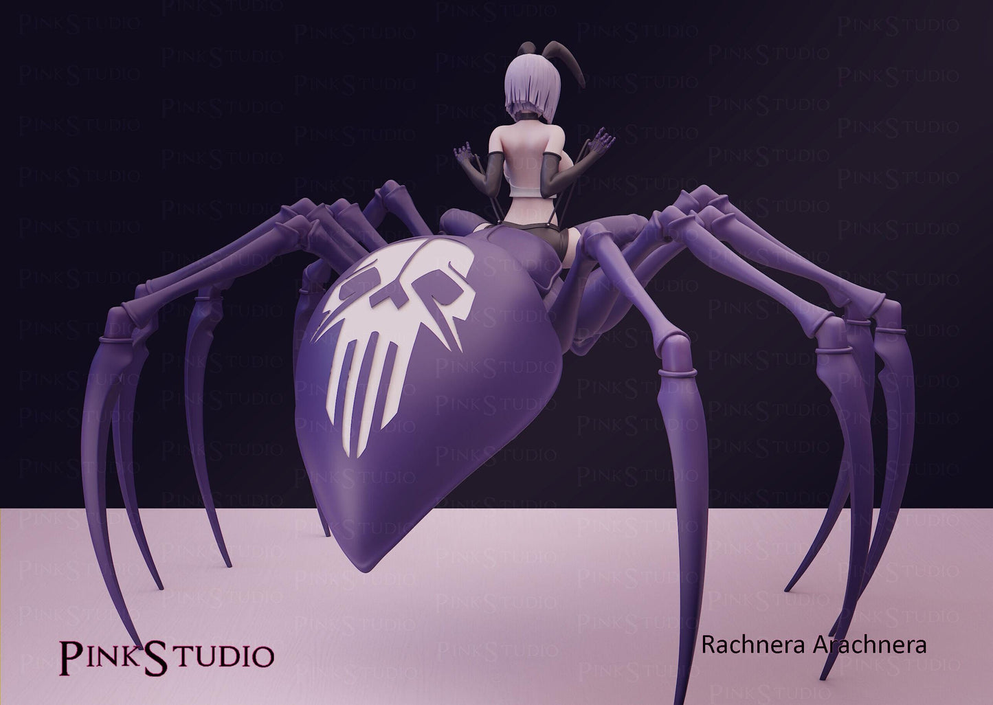 Spider Girl Model Kit | 3D Resin Printed Figurine | Pink Studio