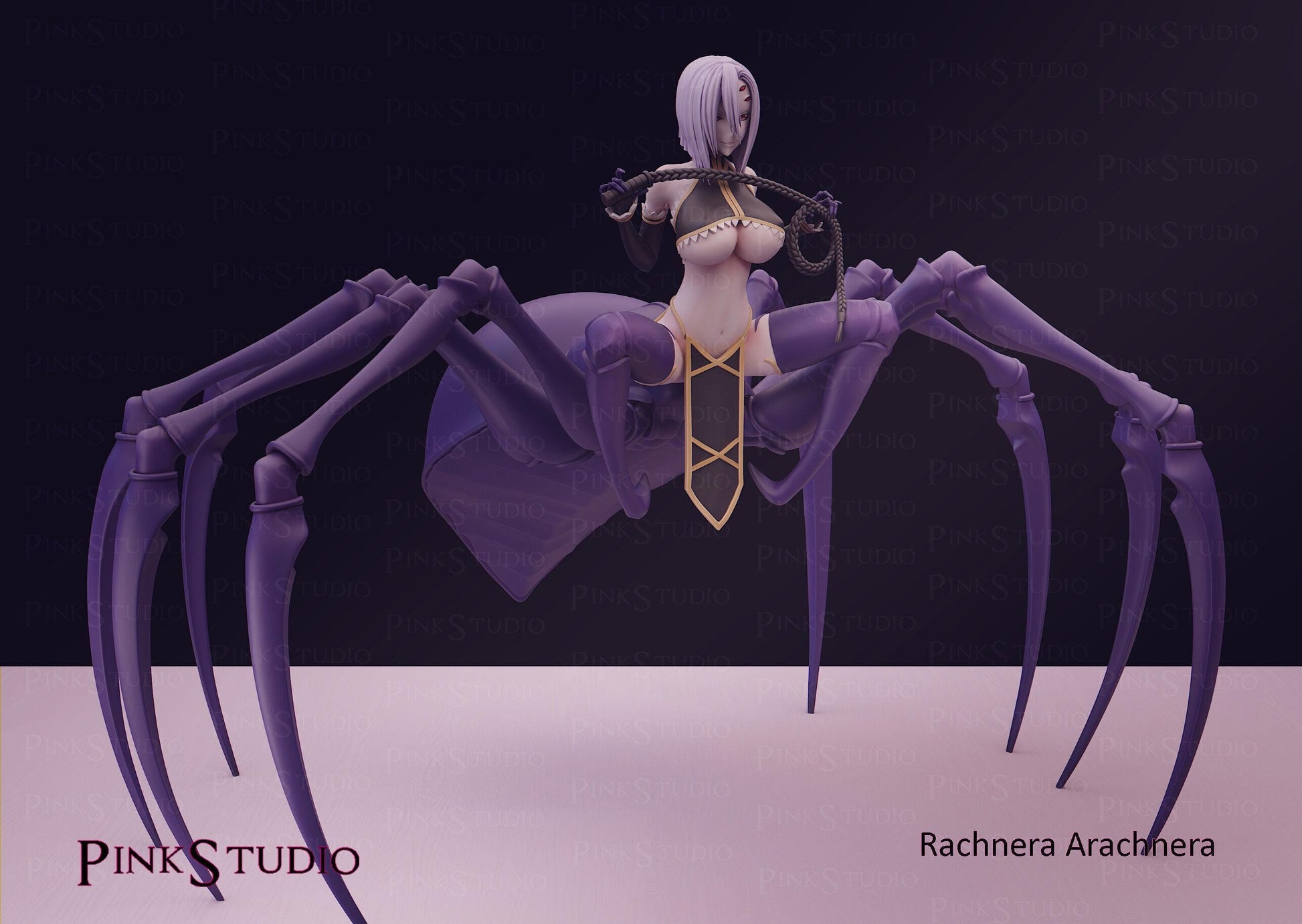 Spider Girl Model Kit | 3D Resin Printed Figurine | Pink Studio