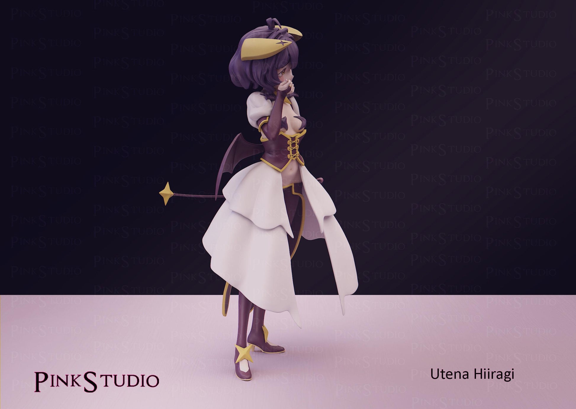 Magical Girl Model Kit | 3D Resin Printed Figurine | Pink Studio