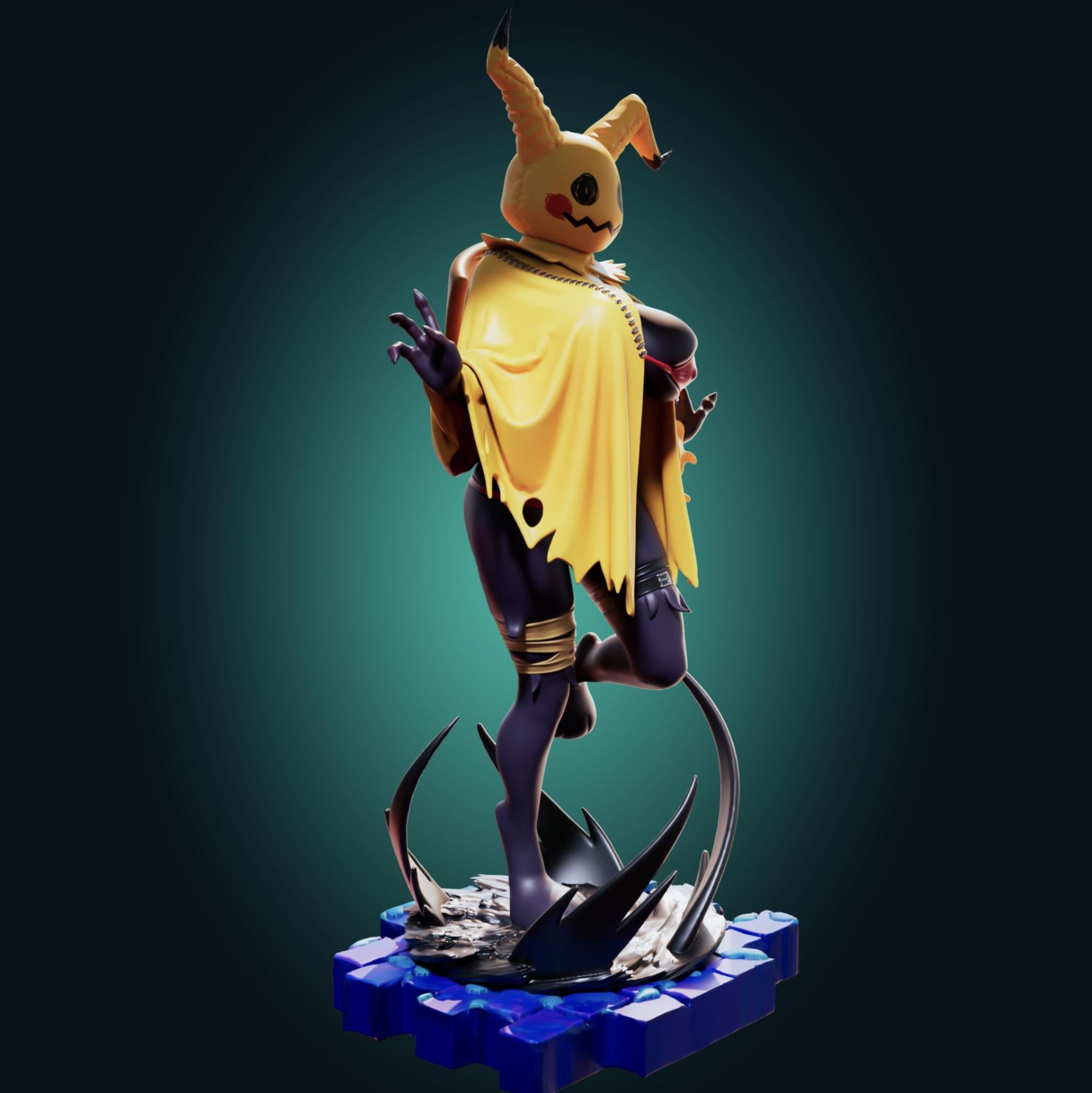 Ghost Girl Model Kit | 3D Resin Printed Figurine | Officer Rhu