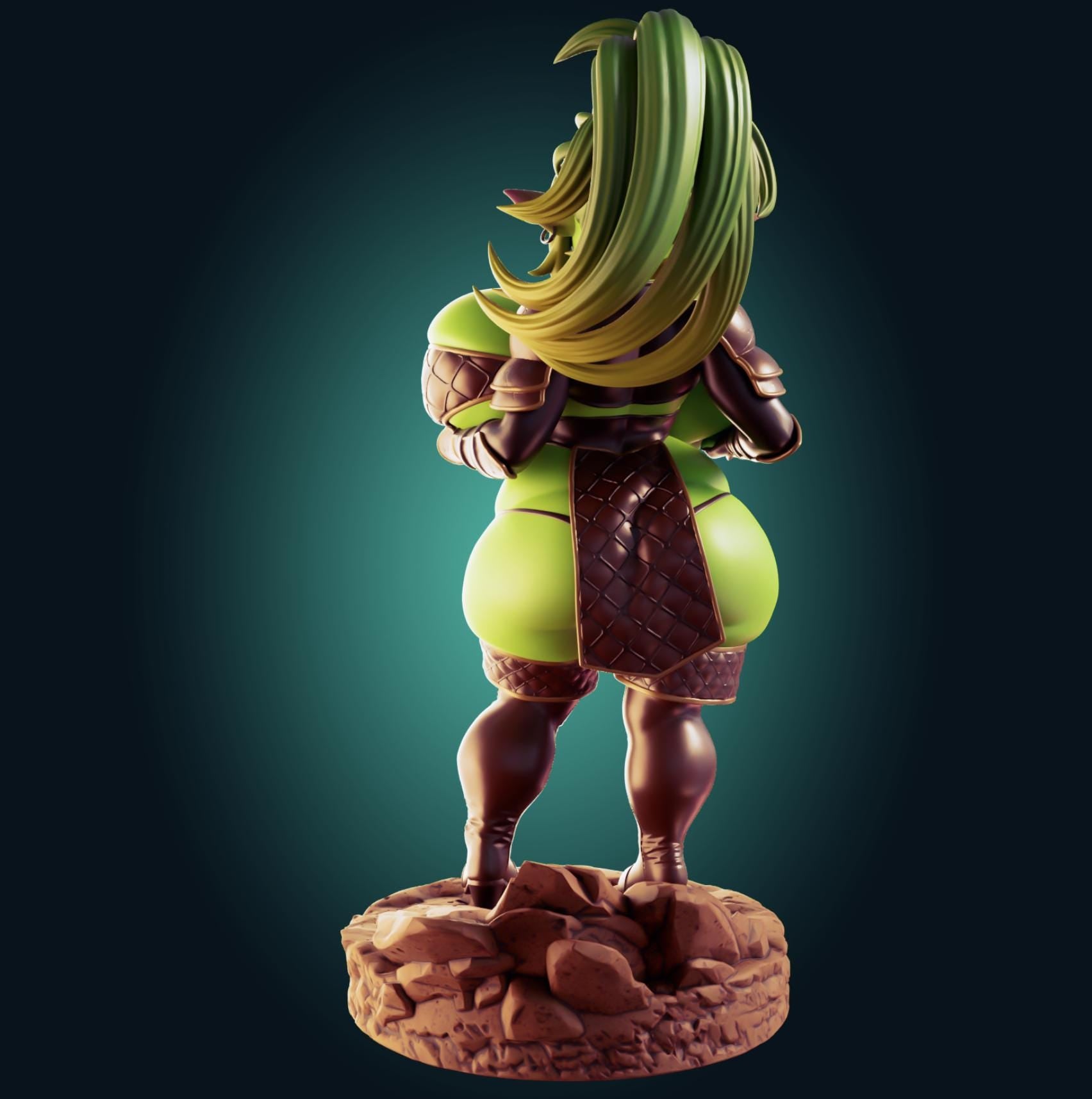 Goblin Girl Model Kit | 3D Resin Printed Figurine | Officer Rhu