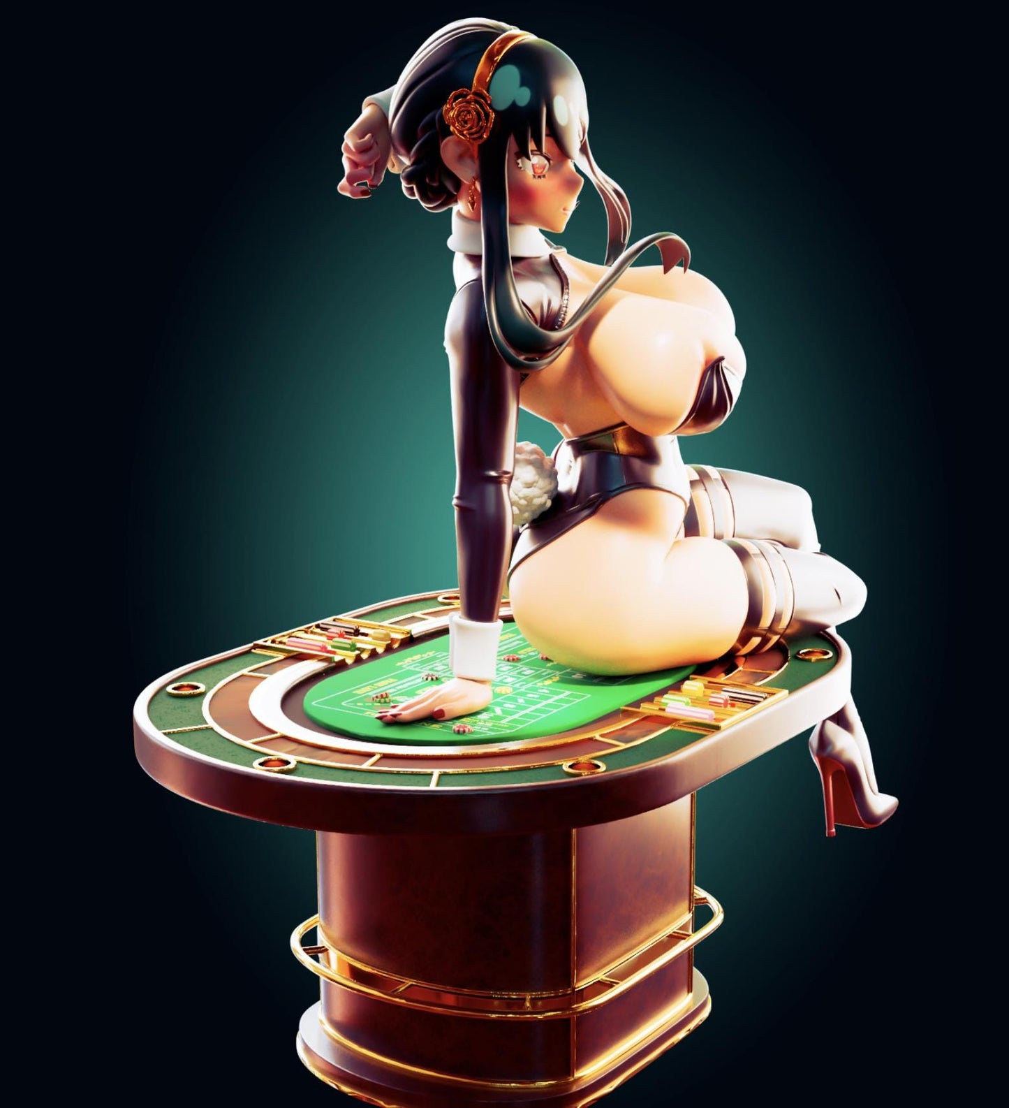 Assassin Girl Model Kit | 3D Resin Printed Figurine | Officer Rhu