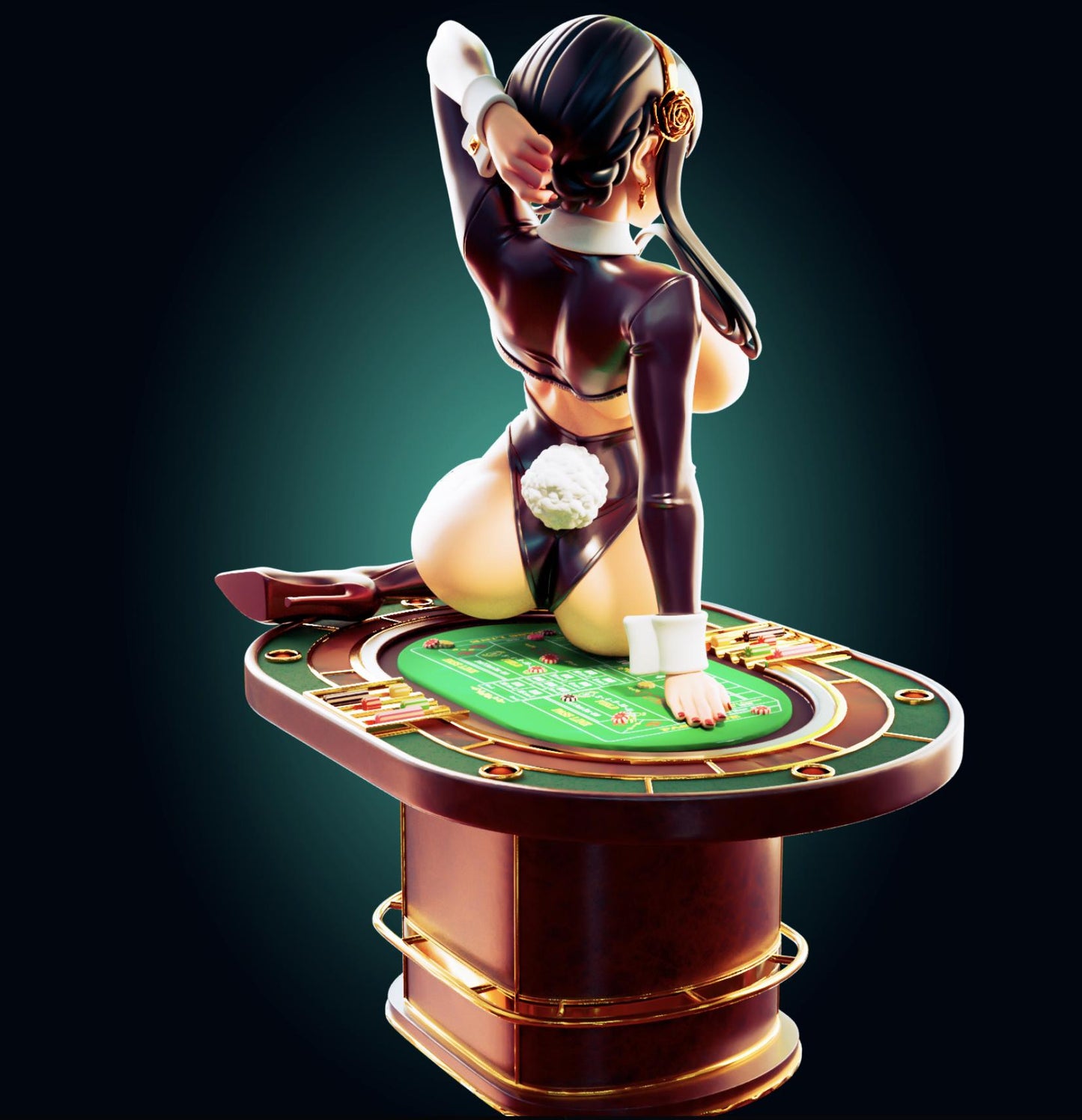 Assassin Girl Model Kit | 3D Resin Printed Figurine | Officer Rhu