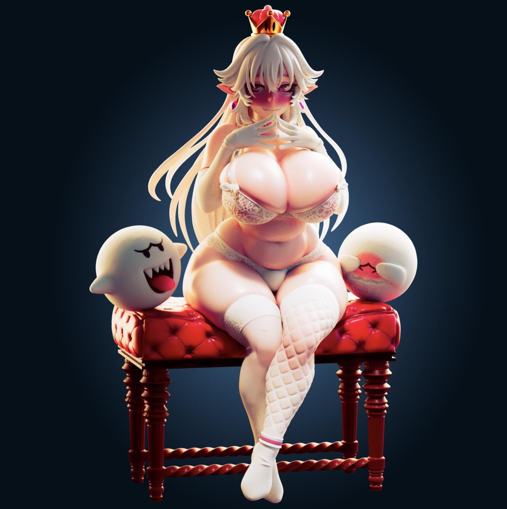 Ghost Princess Model Kit | 3D Resin Printed Figurine | Officer Rhu