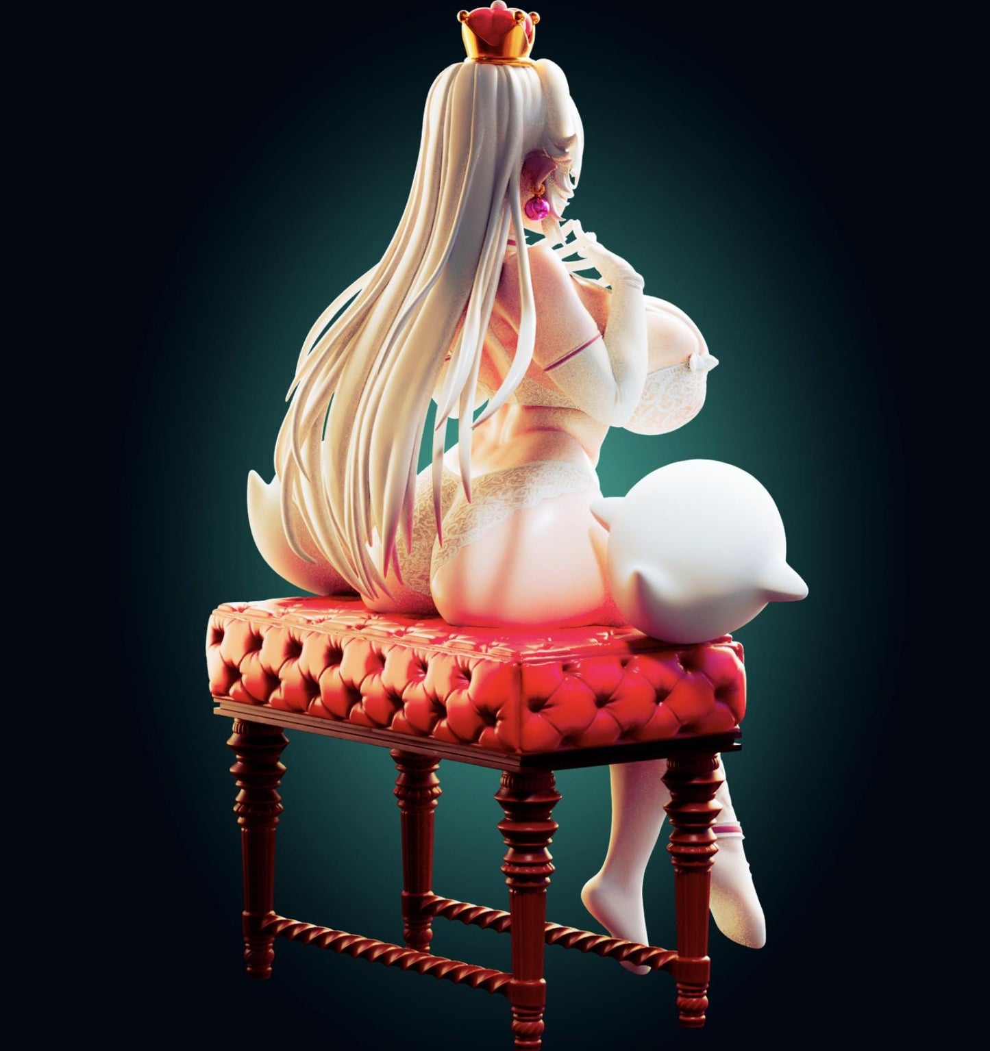 Ghost Princess Model Kit | 3D Resin Printed Figurine | Officer Rhu