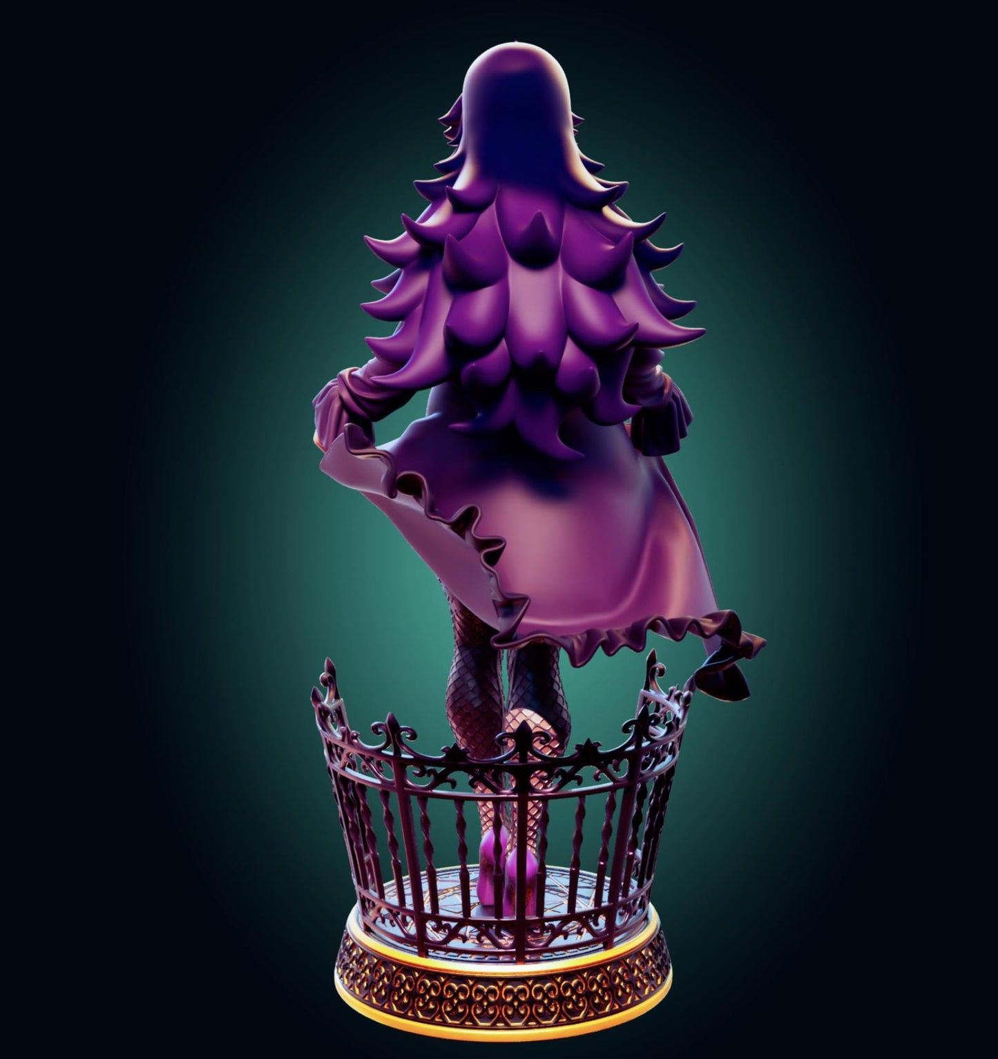 Witch Girl Model Kit | 3D Resin Printed Figurine | Officer Rhu