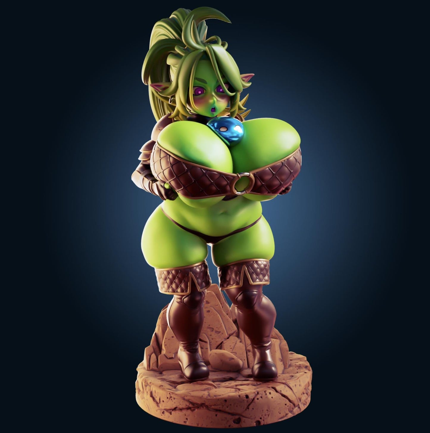 Goblin Girl Model Kit | 3D Resin Printed Figurine | Officer Rhu