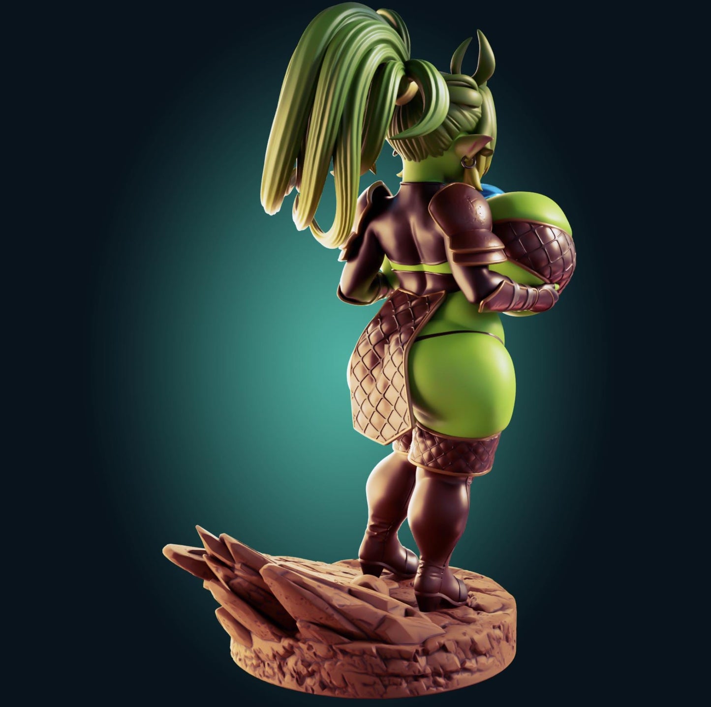 Goblin Girl Model Kit | 3D Resin Printed Figurine | Officer Rhu